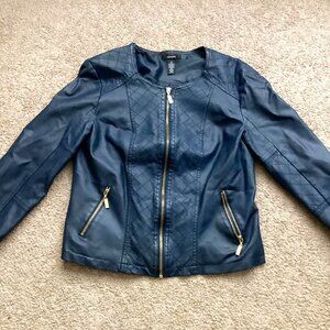 “Leather like”  vintage jacket